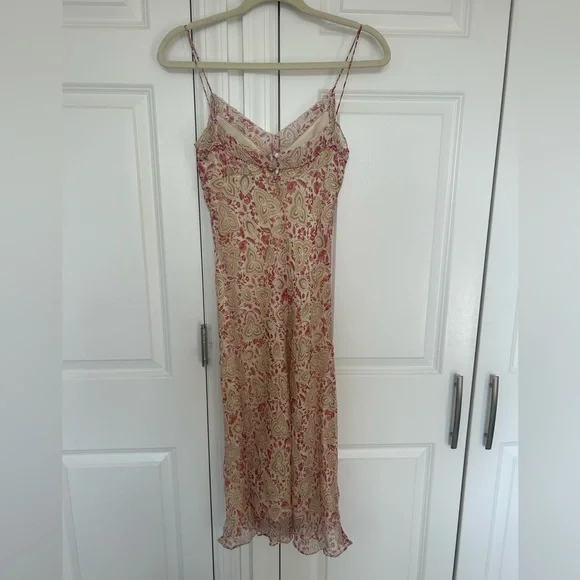 Vince Silk Slip Dress - Picture 2 of 8